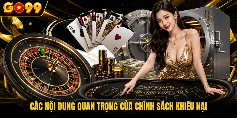 Khiếu Nại Bản Quyền (DMCA) GO99 Bảo Vệ Quyền Sở Hữu Trí Tuệ 4 Các nội dung quan trọng của chính sách khiếu nại