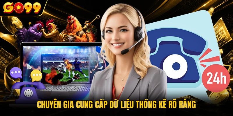Chuyên gia cung cấp dữ liệu thống kê rõ ràng