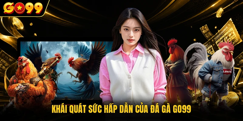 Khái quát sức hấp dẫn của đá gà GO99
