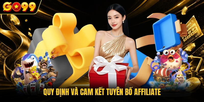 Quy định và cam kết tuyên bố Affiliate