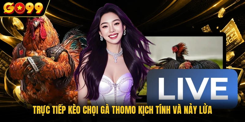 GO99 16 Trực tiếp kèo chọi gà Thomo kịch tính và nảy lửa